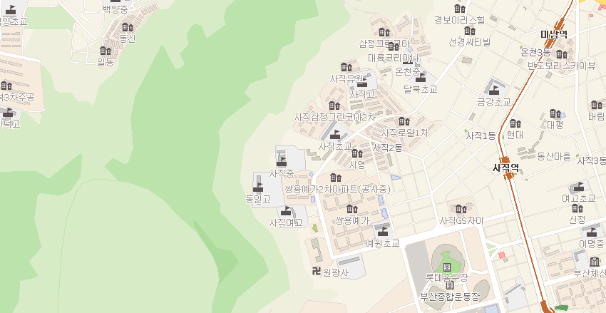사직중학교 이미지