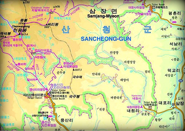 천왕봉주유소 이미지